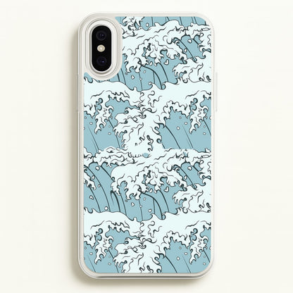 Japanese Waves  - Summer Phone Case for iPhone XS Max
