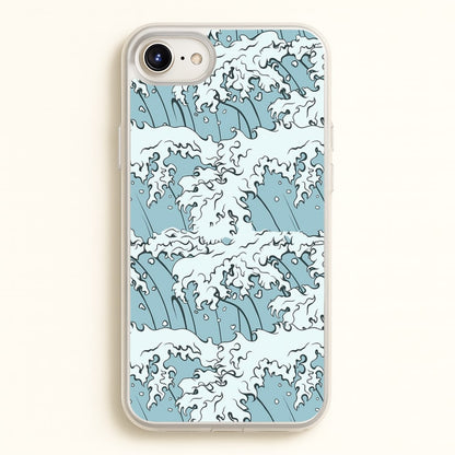 Japanese Waves  - Summer Phone Case for iPhone 6 Plus / 7 Plus / 8 Plus