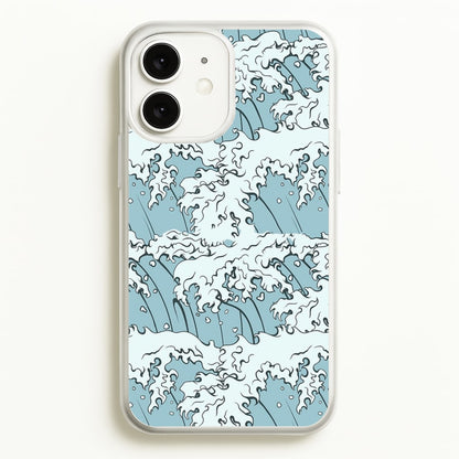 Japanese Waves  - Summer Phone Case for iPhone 11