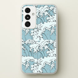Japanese Waves  - Summer Phone Case for Galaxy A35