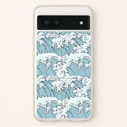 Japanese Waves  - Summer Phone Case for Google Pixel 7
