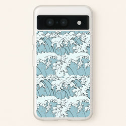 Japanese Waves  - Summer Phone Case for Google Pixel 8