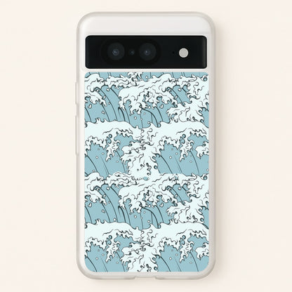 Japanese Waves  - Summer Phone Case for Google Pixel 8