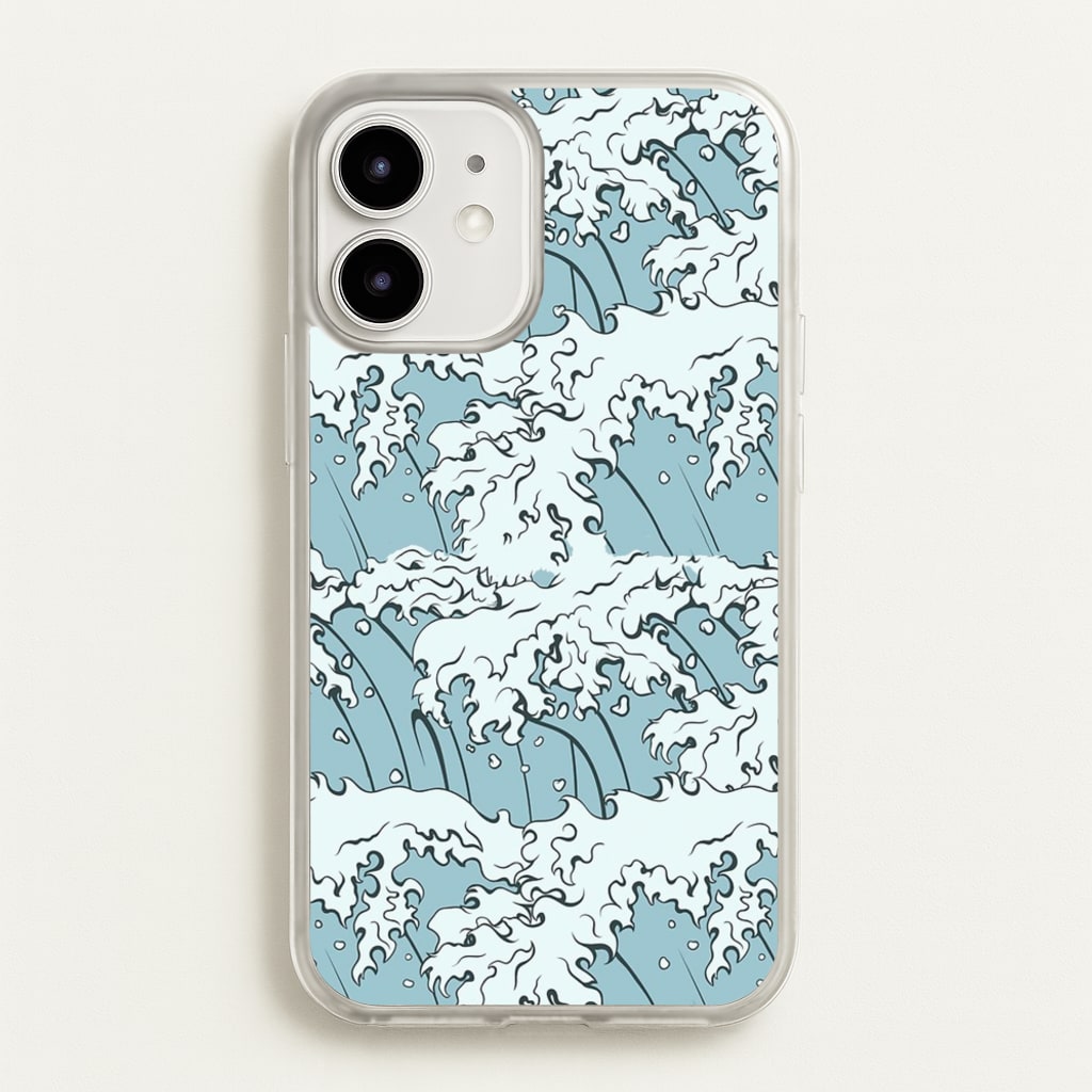 Japanese Waves  - Summer Phone Case for iPhone 12 / 12 Pro