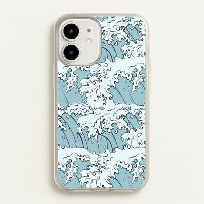 Japanese Waves  - Summer Phone Case for iPhone 12 / 12 Pro