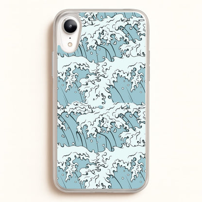 Japanese Waves  - Summer Phone Case for iPhone XR