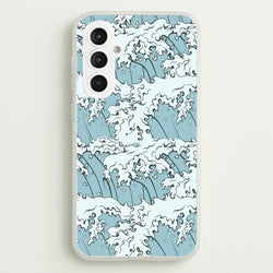Japanese Waves  - Summer Phone Case for Galaxy S23FE