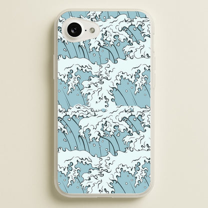 Japanese Waves  - Summer Phone Case for iPhone 16e