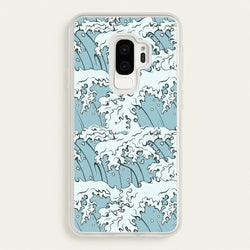 Japanese Waves  - Summer Phone Case for Galaxy S9 Plus