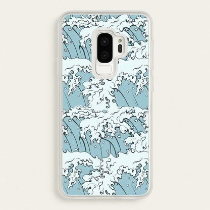 Japanese Waves  - Summer Phone Case for Galaxy S9 Plus