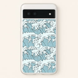 Japanese Waves  - Summer Phone Case for Google Pixel 6a