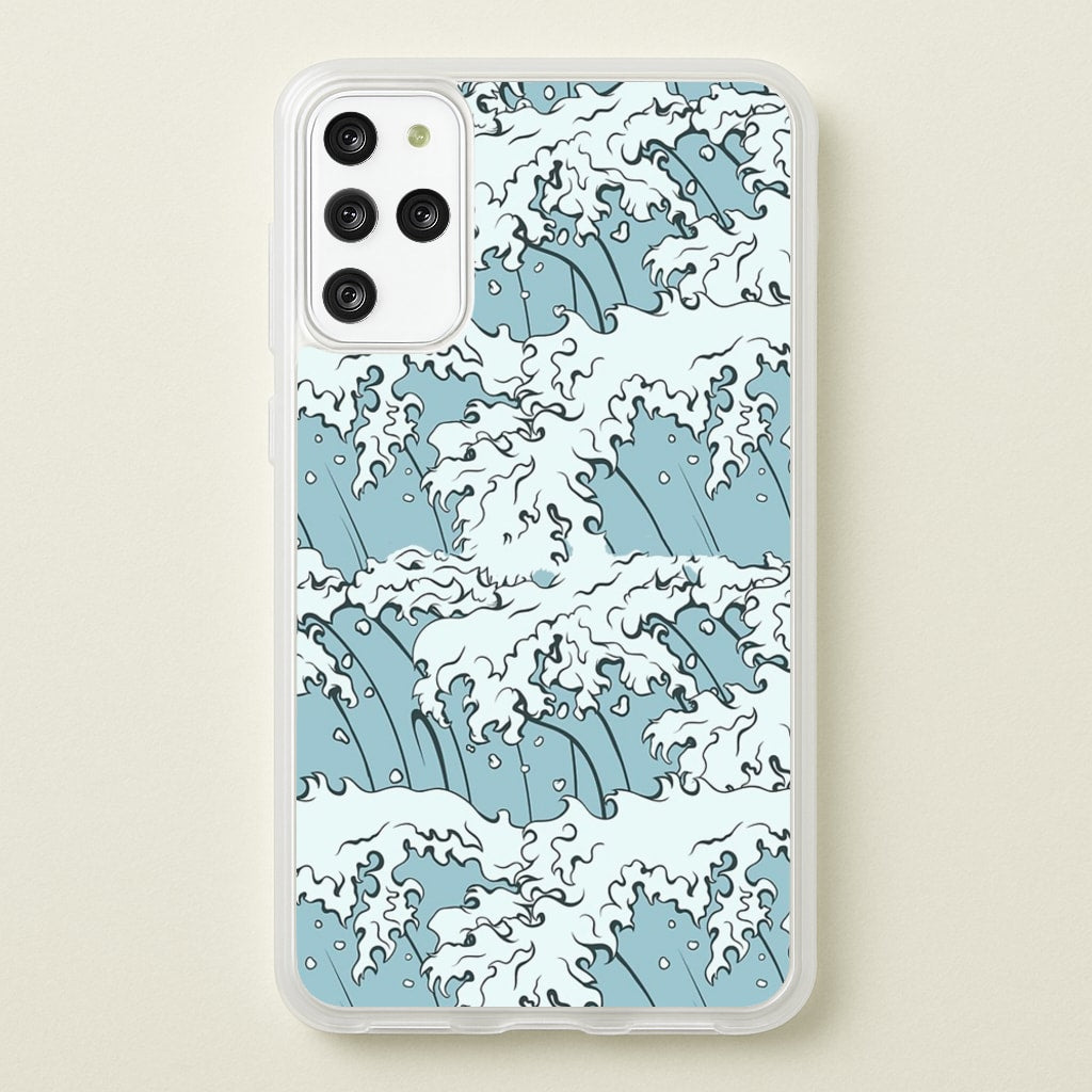 Japanese Waves  - Summer Phone Case for Galaxy S20 Plus