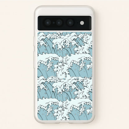 Japanese Waves  - Summer Phone Case for Google Pixel 7 Pro