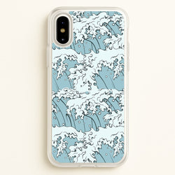 Japanese Waves  - Summer Phone Case for iPhone X / XS
