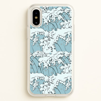 Japanese Waves  - Summer Phone Case for iPhone X / XS