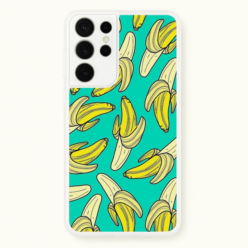 Banana Splat  - Summer Phone Case for Galaxy S21 Ultra