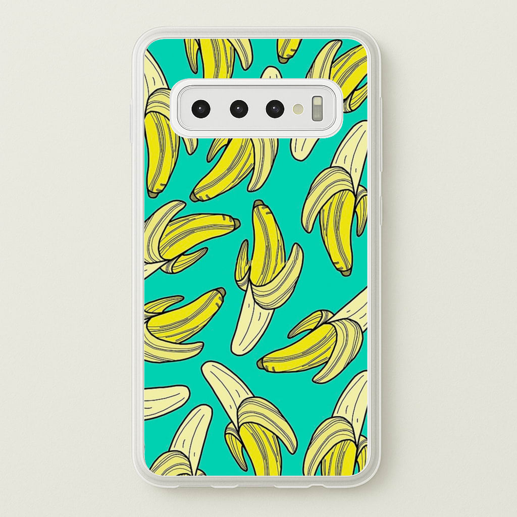 Banana Splat  - Summer Phone Case for Galaxy S10 Plus