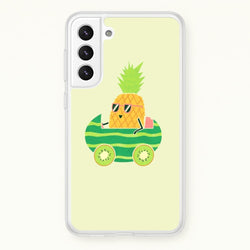 Summer Drive Pineapple  - Pineapple Phone Case for Galaxy S22