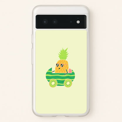 Summer Drive Pineapple  - Pineapple Phone Case for Google Pixel 6