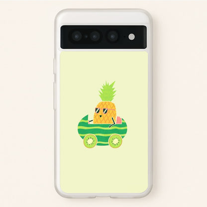 Summer Drive Pineapple  - Pineapple Phone Case for Google Pixel 7 Pro