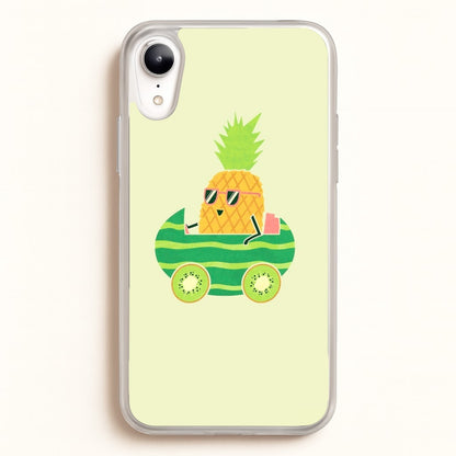 Summer Drive Pineapple  - Pineapple Phone Case for iPhone XR
