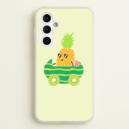 Summer Drive Pineapple  - Pineapple Phone Case for Galaxy A54