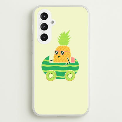 Summer Drive Pineapple  - Pineapple Phone Case for Galaxy S23FE