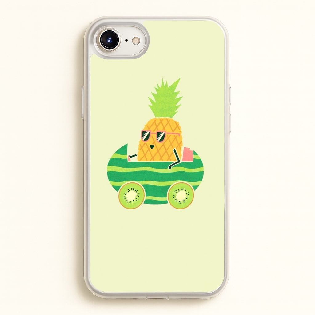 Summer Drive Pineapple  - Pineapple Phone Case for iPhone 6 Plus / 7 Plus / 8 Plus