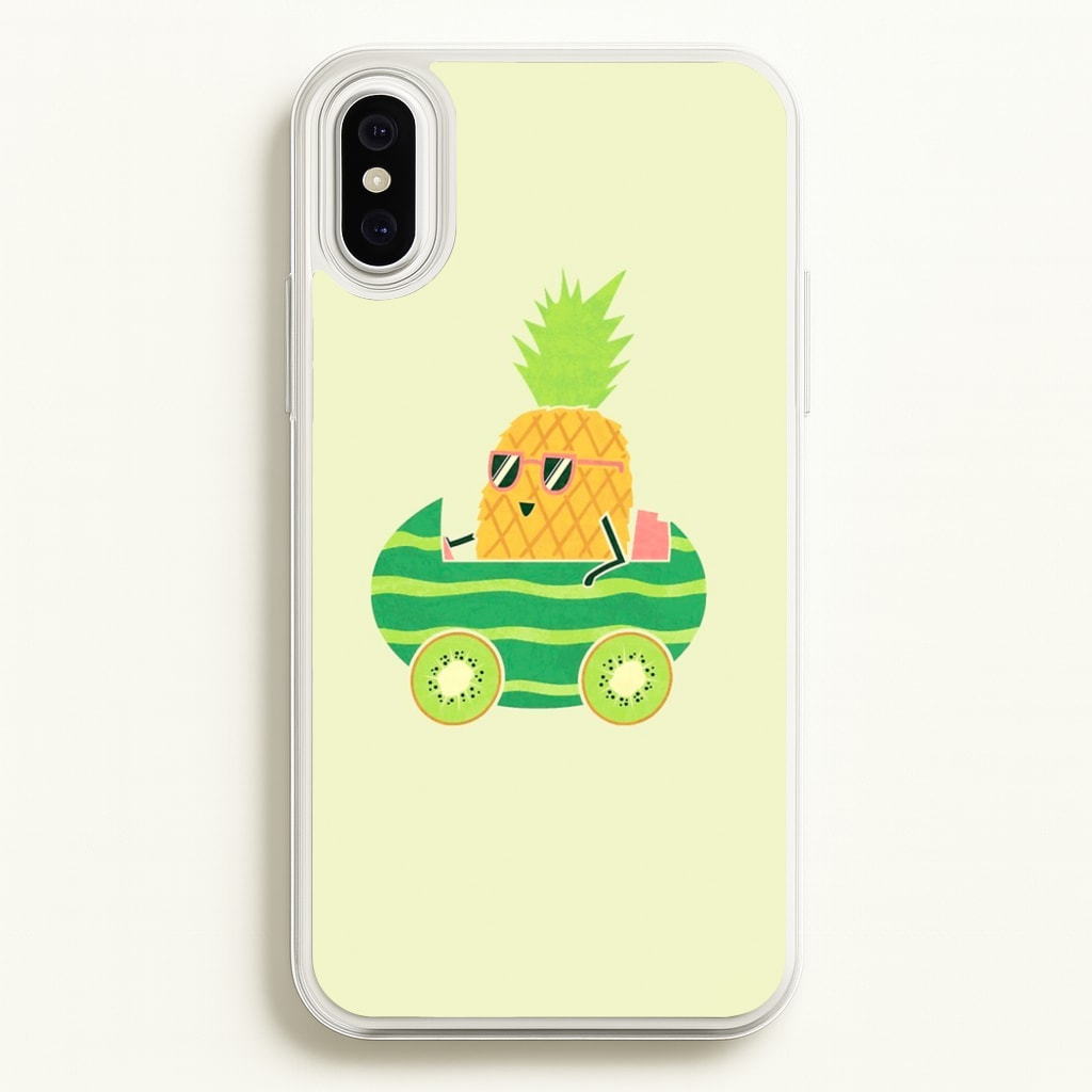 Summer Drive Pineapple  - Pineapple Phone Case for iPhone XS Max