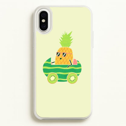 Summer Drive Pineapple  - Pineapple Phone Case for iPhone XS Max