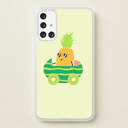 Summer Drive Pineapple  - Pineapple Phone Case for Galaxy A71