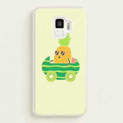 Summer Drive Pineapple  - Pineapple Phone Case for Galaxy S9