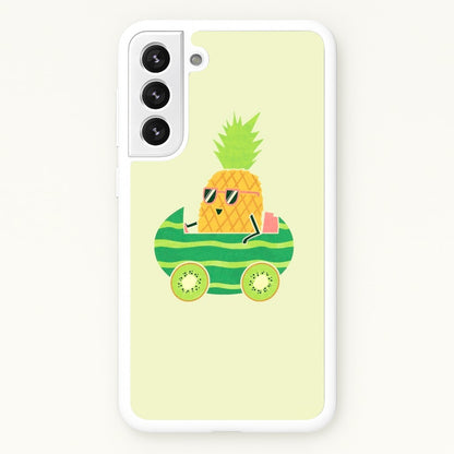 Summer Drive Pineapple  - Pineapple Phone Case for Galaxy S22 Plus