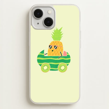 Summer Drive Pineapple  - Pineapple Phone Case for iPhone 13