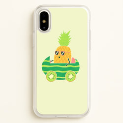 Summer Drive Pineapple  - Pineapple Phone Case for iPhone X / XS
