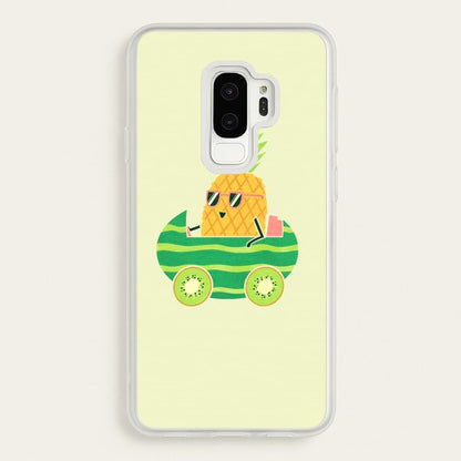 Summer Drive Pineapple  - Pineapple Phone Case for Galaxy S9 Plus