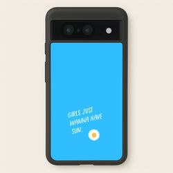 Girls Just Wanna Have Sun - Summer  - Summer Phone Case for Google Pixel 8