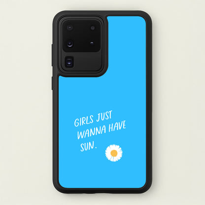 Girls Just Wanna Have Sun - Summer  - Summer Phone Case for Galaxy S20 Ultra