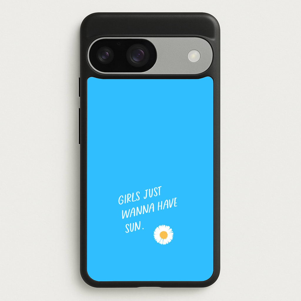 Girls Just Wanna Have Sun - Summer  - Summer Phone Case for Google Pixel 9 / 9 Pro