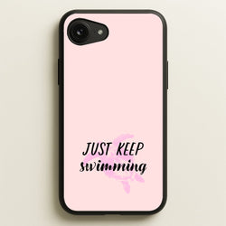Just Keep Swimming - Summer  - Summer Phone Case for iPhone 16e