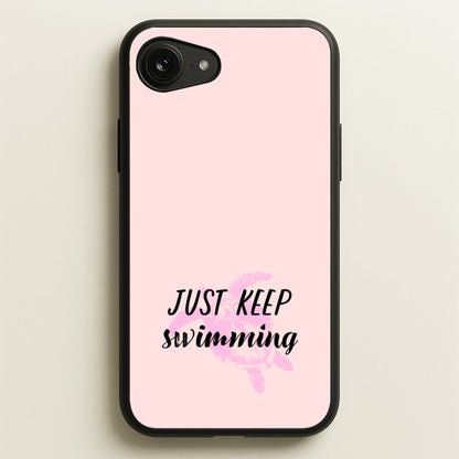Just Keep Swimming - Summer  - Summer Phone Case for iPhone 16e