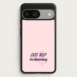 Just Keep Swimming - Summer  - Summer Phone Case for Google Pixel 9 / 9 Pro