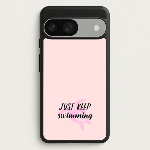 Just Keep Swimming - Summer  - Summer Phone Case for Google Pixel 9 / 9 Pro
