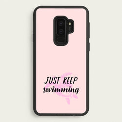 Just Keep Swimming - Summer  - Summer Phone Case for Galaxy S9 Plus