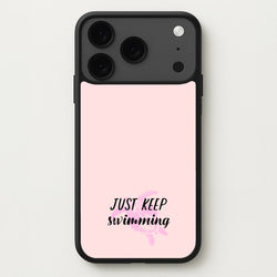 Just Keep Swimming - Summer Phone Case for iPhone 17 Pro