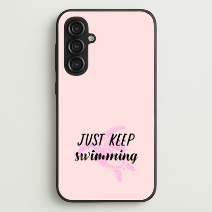Just Keep Swimming - Summer  - Summer Phone Case for Galaxy S23FE