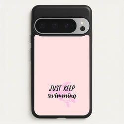 Just Keep Swimming - Summer  - Summer Phone Case for Google Pixel 9 Pro XL