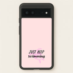 Just Keep Swimming - Summer  - Summer Phone Case for Google Pixel 7