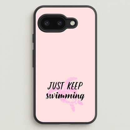 Just Keep Swimming - Summer  - Summer Phone Case for Google Pixel 9a