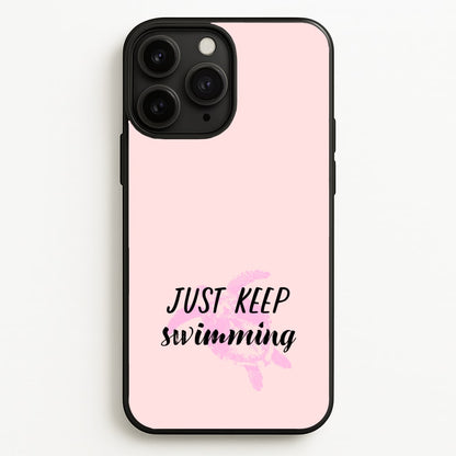 Just Keep Swimming - Summer  - Summer Phone Case for iPhone 11 Pro Max
